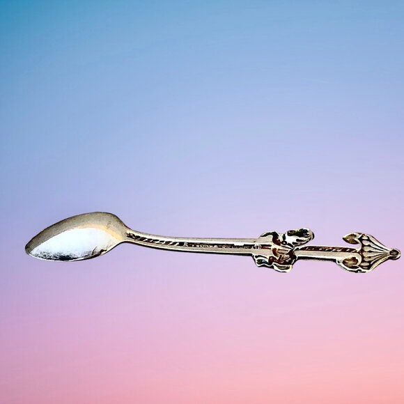 Lenox Feeding Spoon Baby Jewel Collection Carousel HORSE Silverplate - Picture 3 of 10